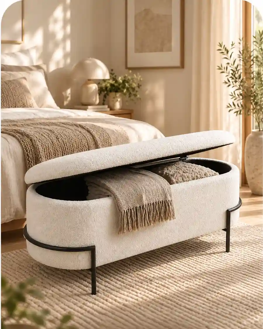 Banc de rangement