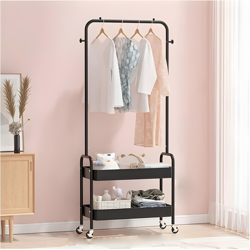 Porte-v%C3%AAtements_en_m%C3%A9tal_avec_%C3%A9tag%C3%A8res_nmKRX9S