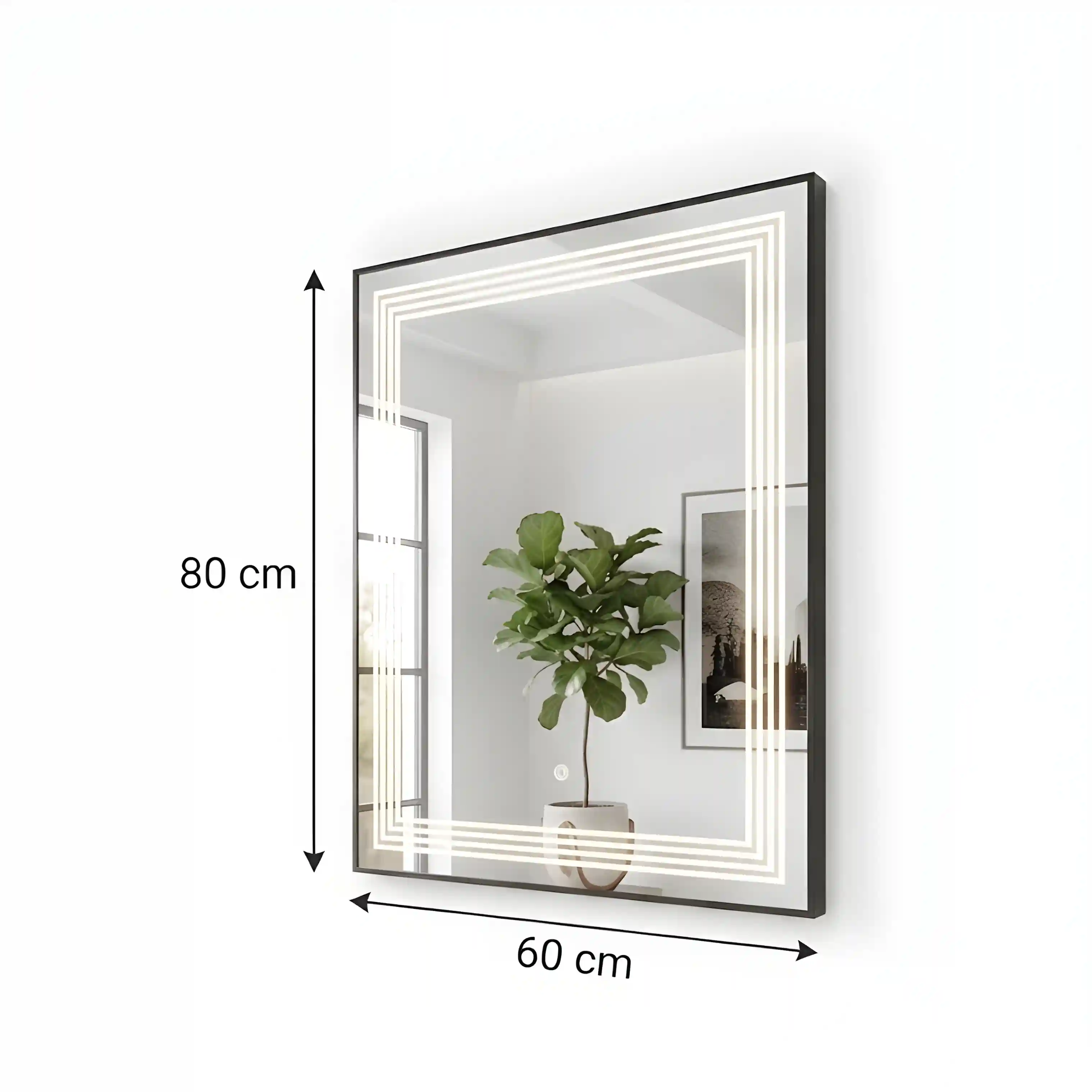 Miroir_LED_RITA_80x60_cm_avec_cadre_en_aluminium_noir.webp