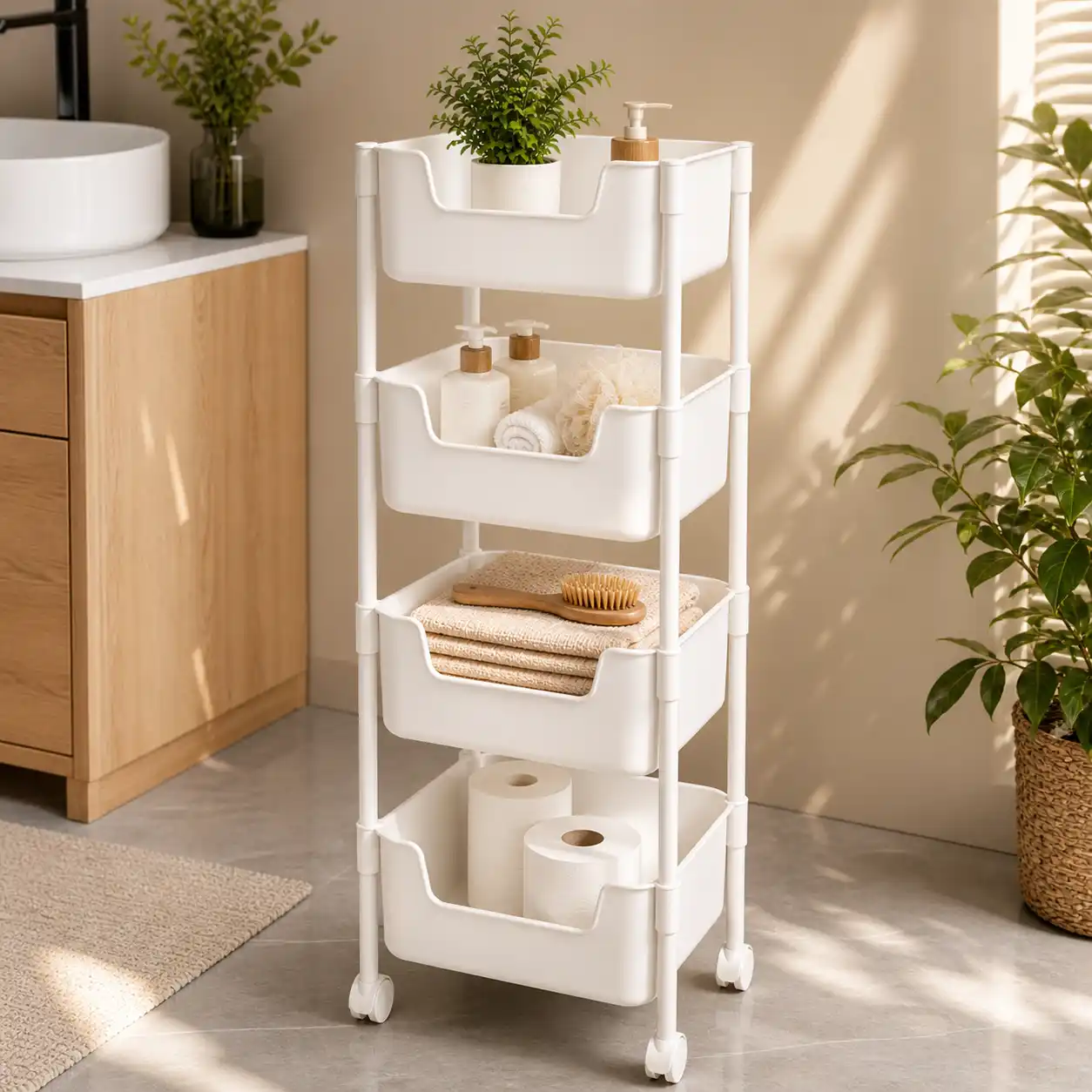 Chariot_de_rangement_4_niveaux_LECCICO_blanc_BbCD6m2.webp