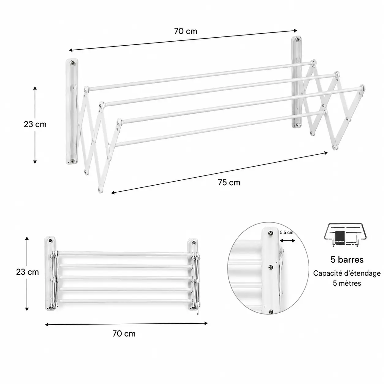 Sèche-linge_mural_extensible_blanc_avec_5_barres.webp