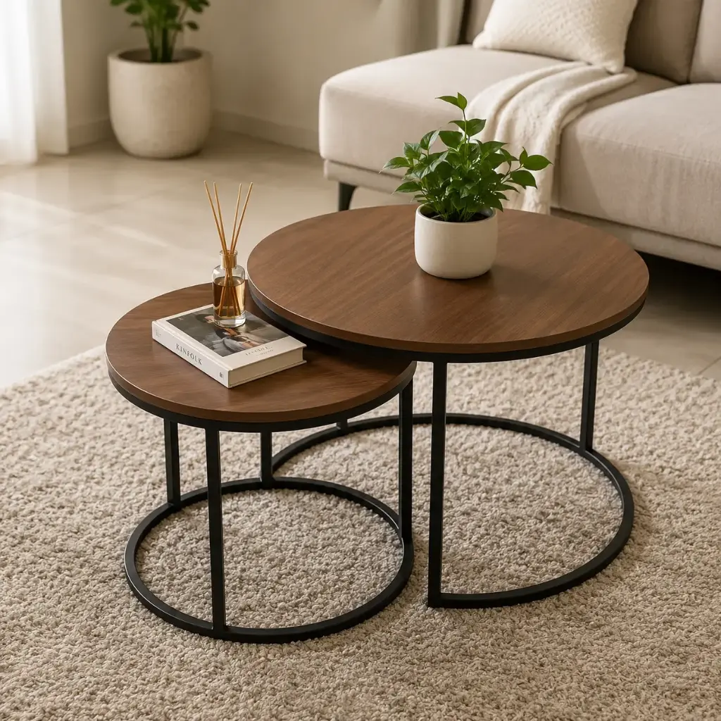 Ensemble Gigogne Marron