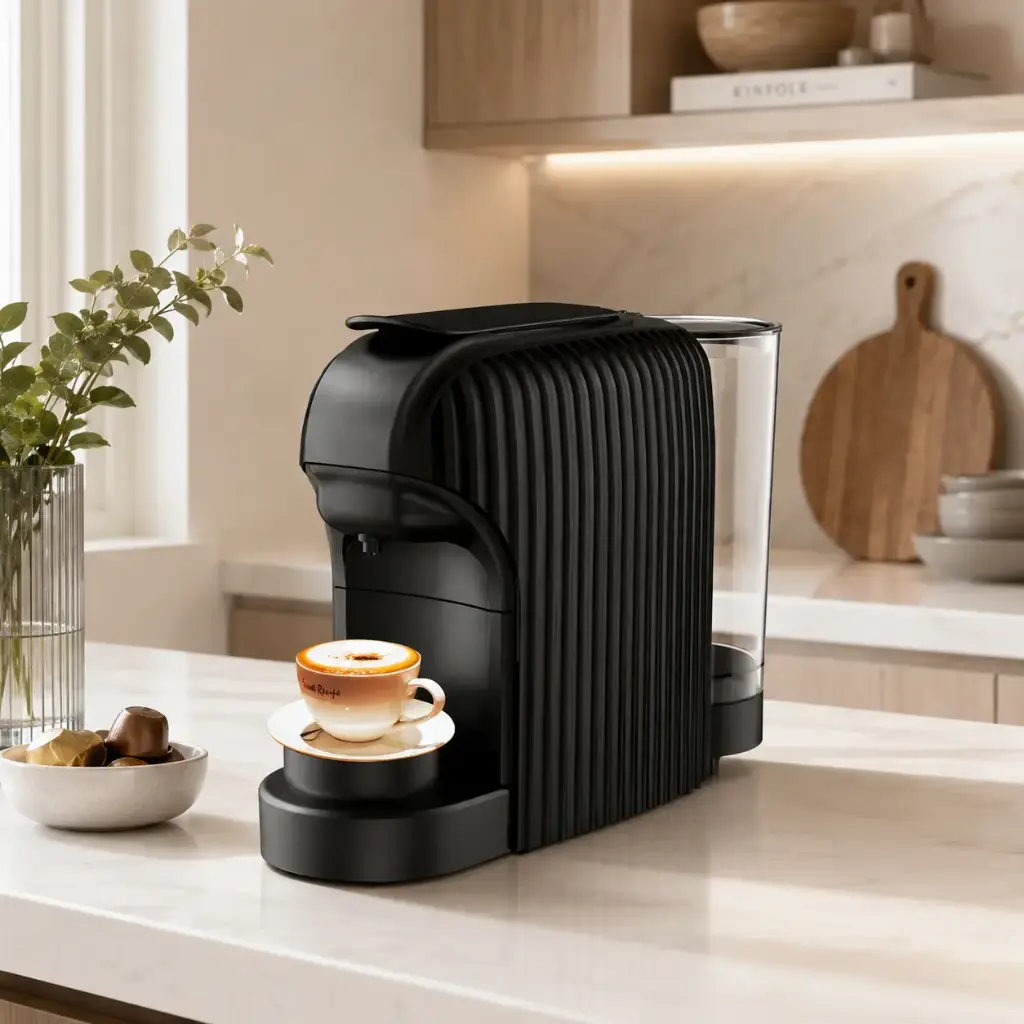 Machine café à capsule Nespresso Florence Noir