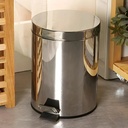 Poubelle Inox 5L avec Pédale