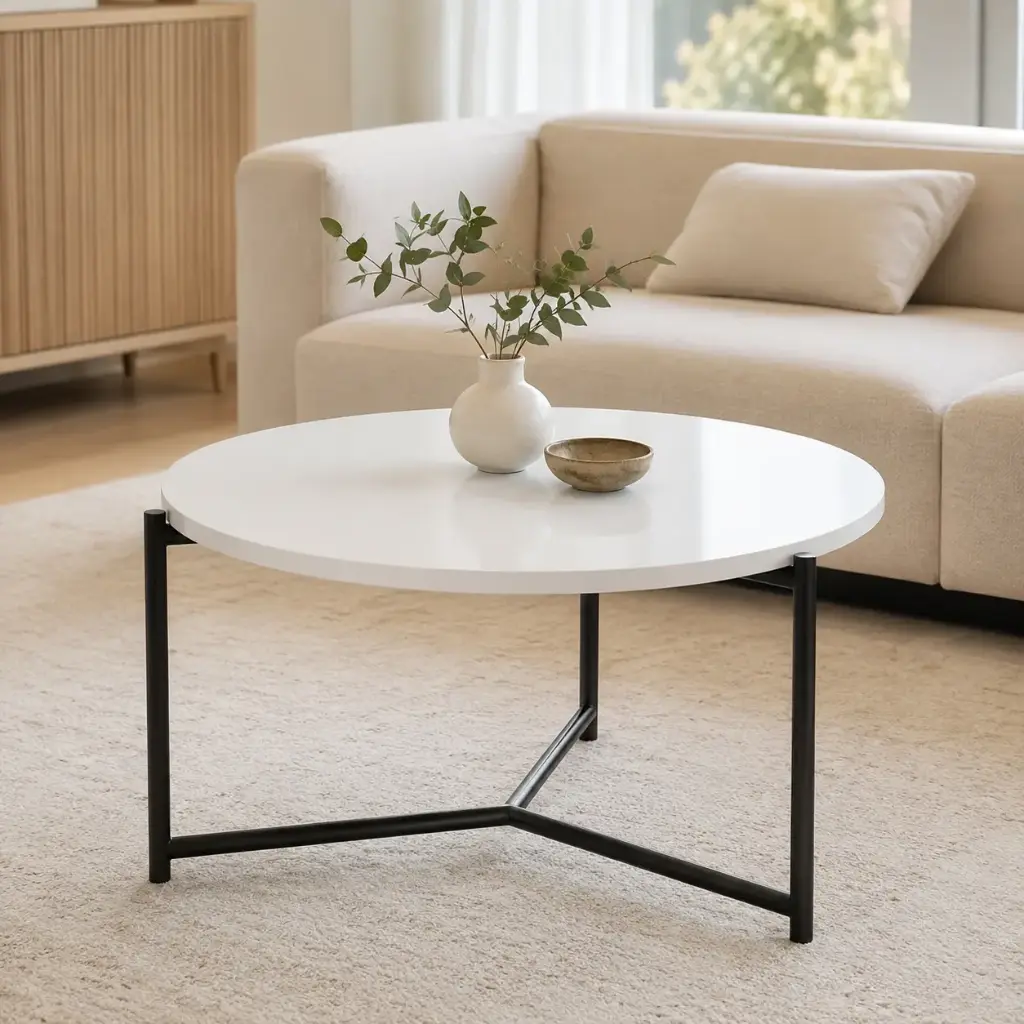 Table Basse DALIA Blanche