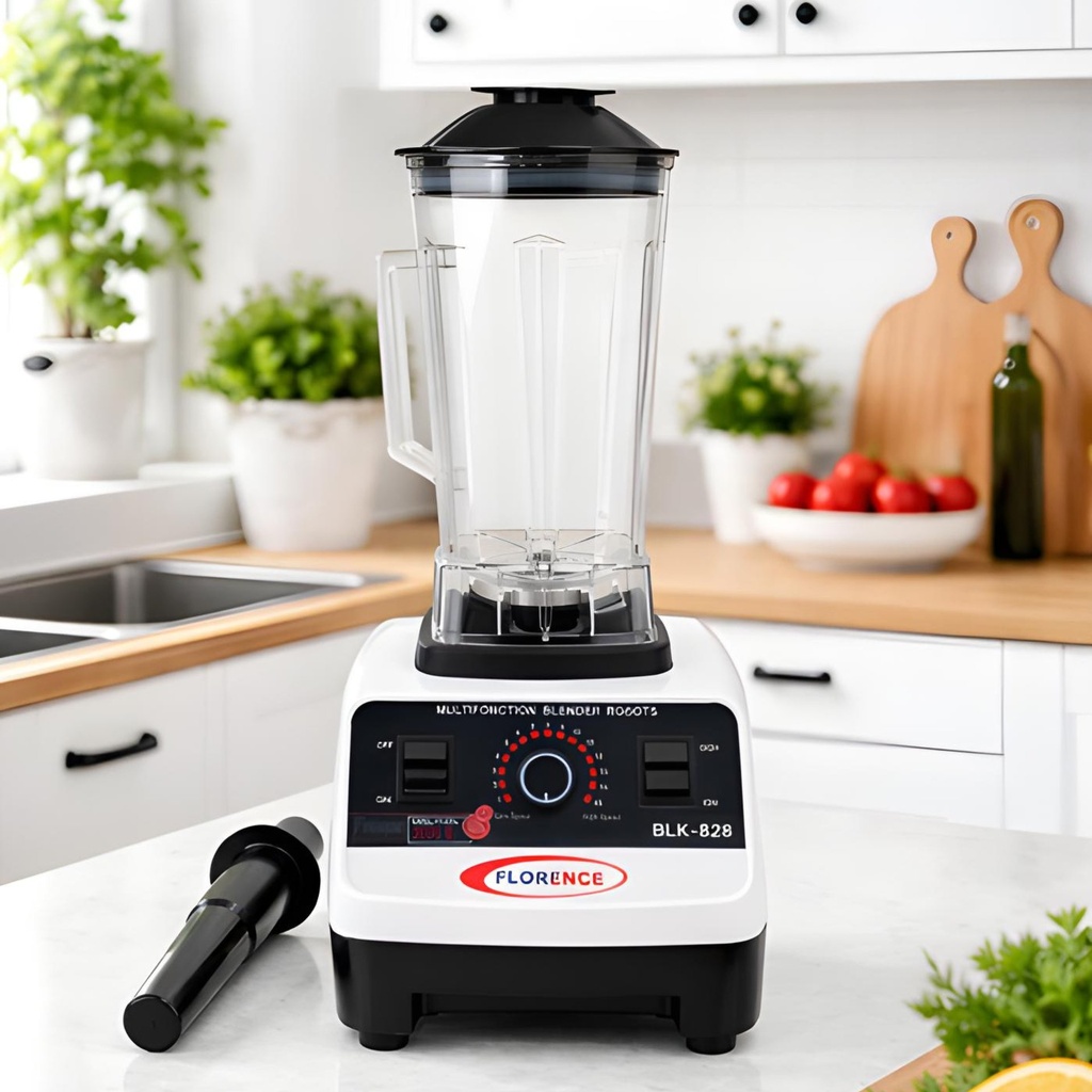 Blender Robuste Florence Haute Performance 4800W – Blanc