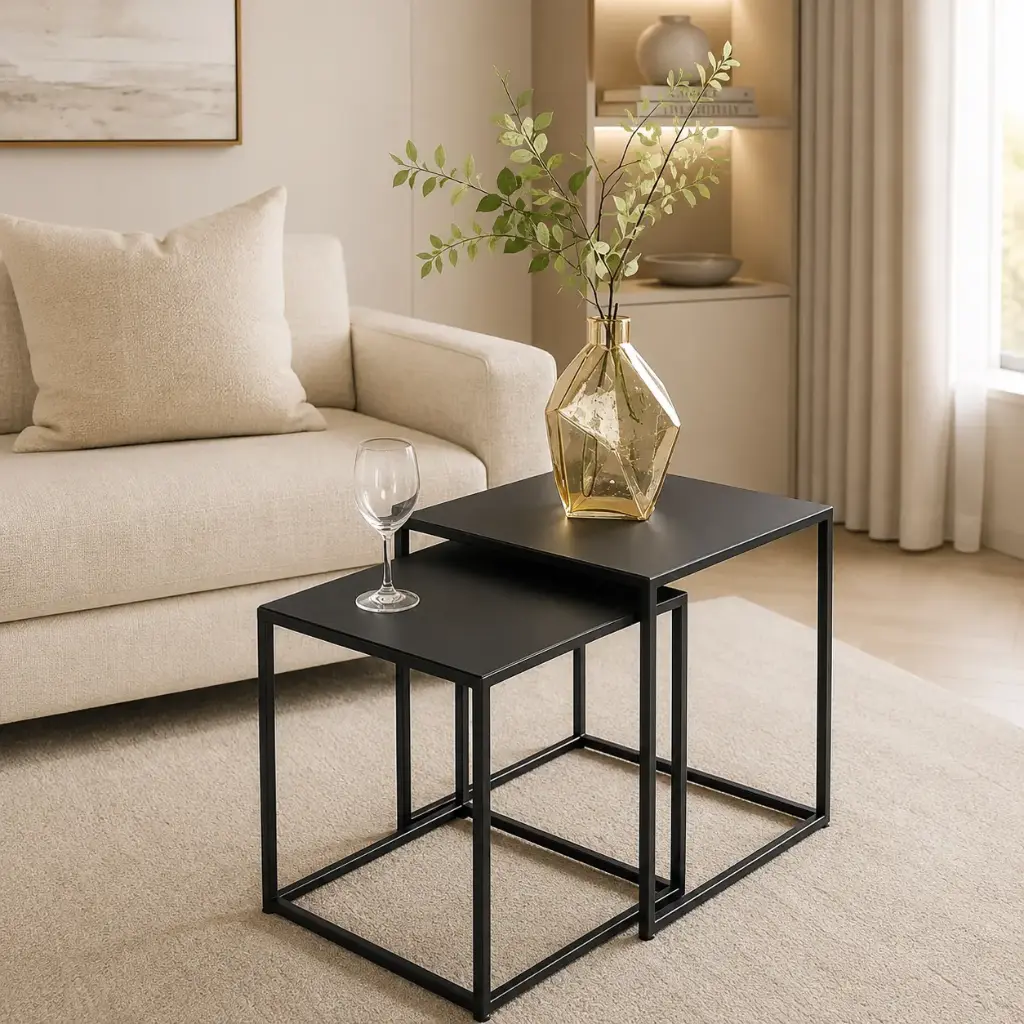 Ensemble Table Basse FERA Noir