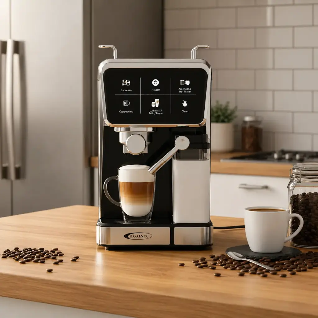 Machine à Café Espresso 5-en-1 – 1350W – 20 Bars – Florence