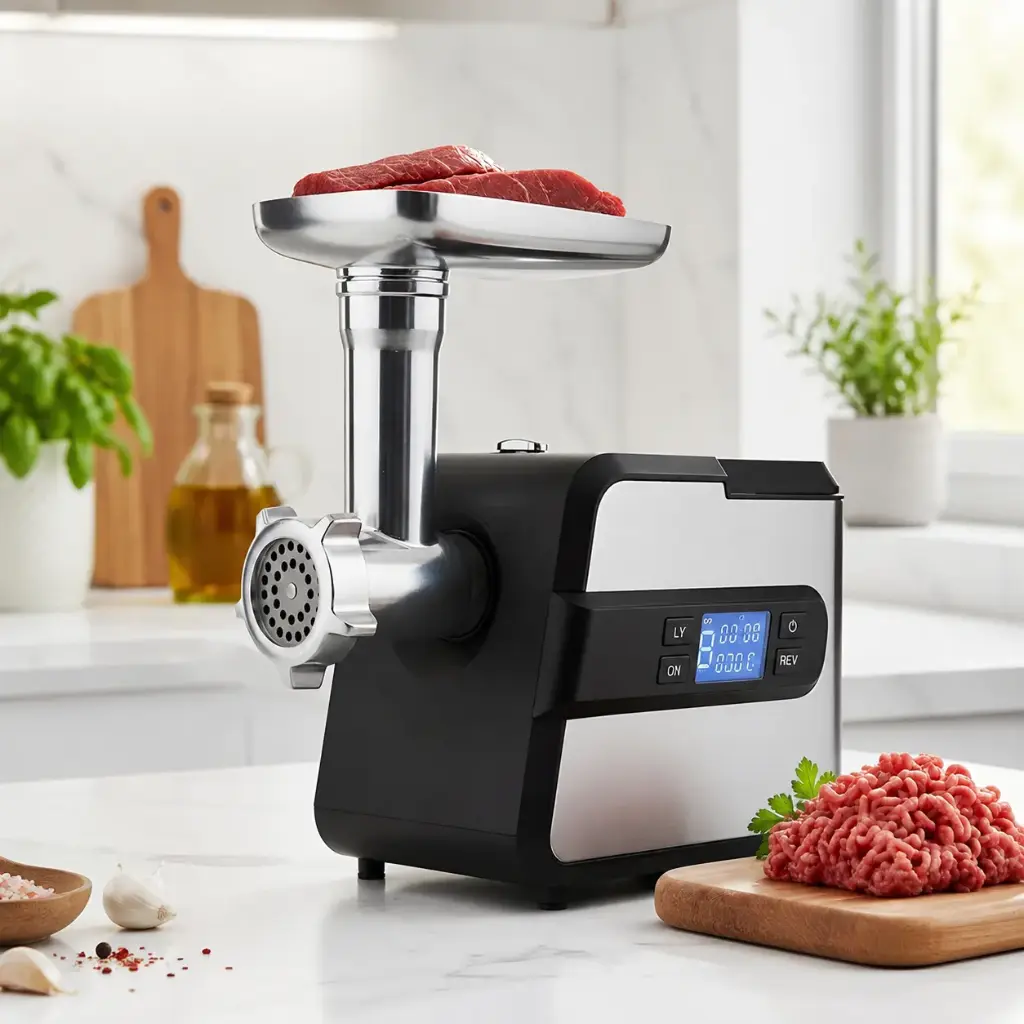 Hachoir à Viande Électrique FLORENCE 1200W – Contrôle Digital
