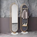 Miroir Sur Pied Dore ALVANA
