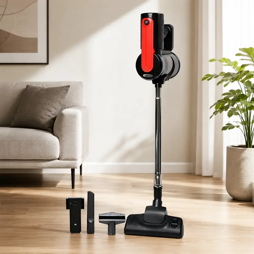 Aspirateur Balai FLORENCE SVC-201R 2000W - Rouge