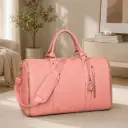 Sac de Voyage Premium 2 en 1 (Couleur : Rose Poudré)