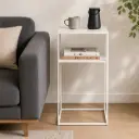 Table d’Appoint Venice – Blanc