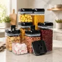 Set de 7 Contenants Alimentaires Hermétiques avec Couvercles Étanches