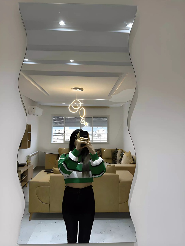 Miroir Spiral Sans Cadre 100/60cm
