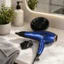 Seche Cheveux Professionnel Bleu – 2200 W Haute Puissance