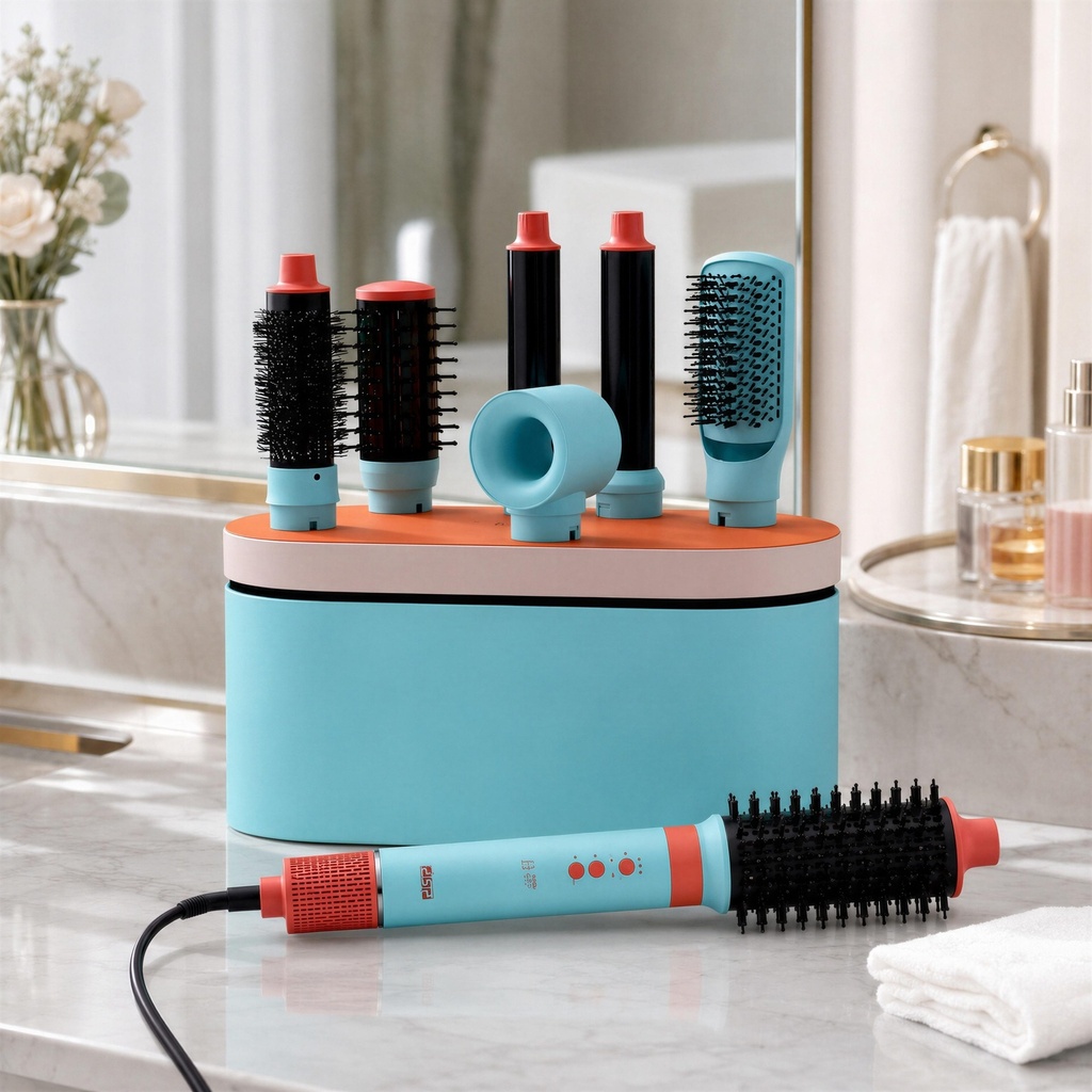 Styler Coiffant Multifonction DSP 8-en-1 – Moteur BLDC 110 000 tr/min