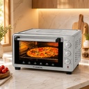 Four Électrique Lexical 50 L Gris – 1800 W avec Chaleur Tournante