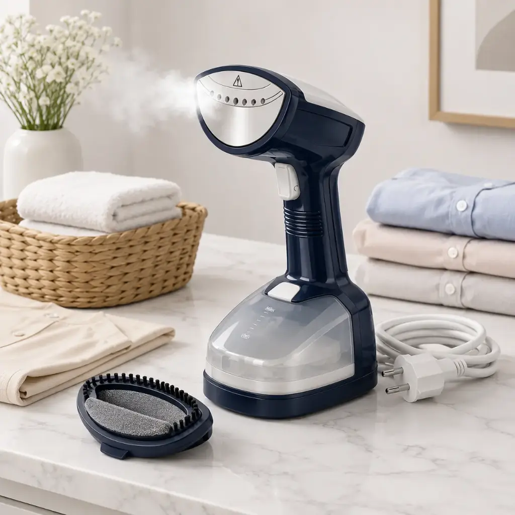 Défroisseur Vapeur à Main FLORENCE Bleu Fonce/Blanc – 1800W
