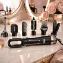 Brosse Soufflante 7 en 1 DSP 800W – 28 000 tr/min – Noir & Rose Gold