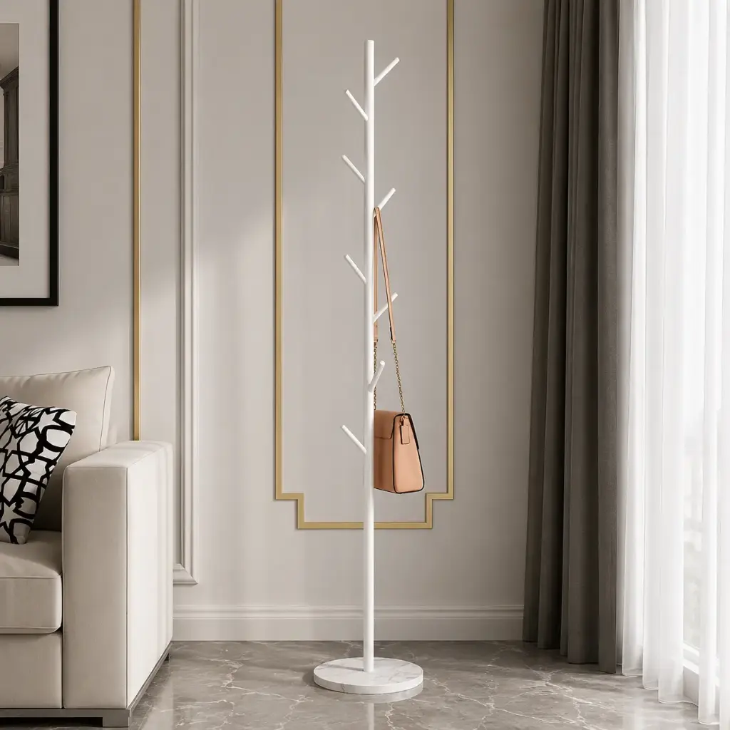 Porte Manteau Nordik Blanc