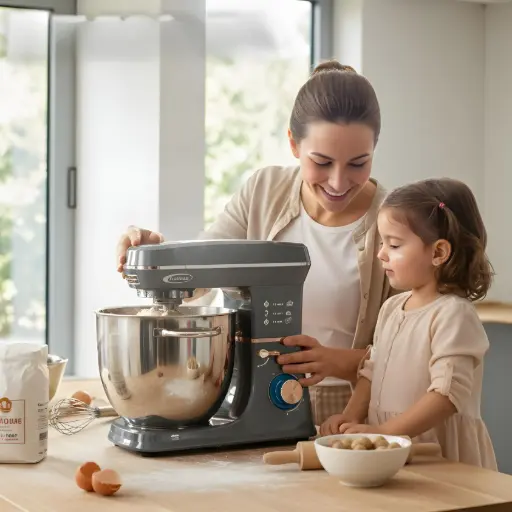 [TH-RP2200G] Robot Patissier Multifonction 10L – 2200W – FLORENCE Gris