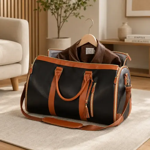 [TRAVEL-ELITE-205] Sac de voyage pliable avec compartiment chaussures