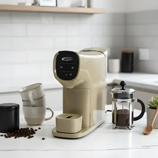 [FL-CAPS-01] Machine a Cafe à Capsules 1200 W – Florence Beige