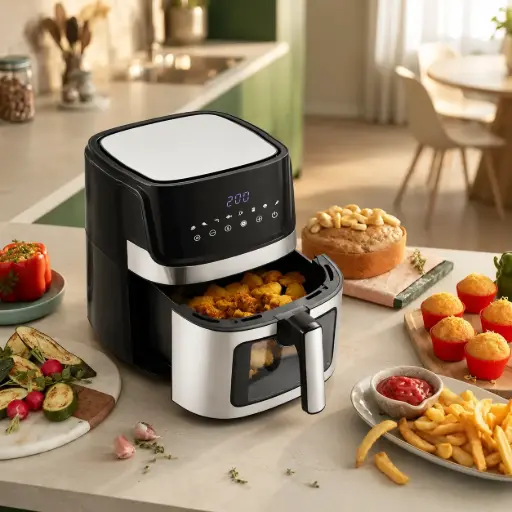 [CY-5004-EW] Friteuse à Air Intelligente FLORENCE 1400W - 5L